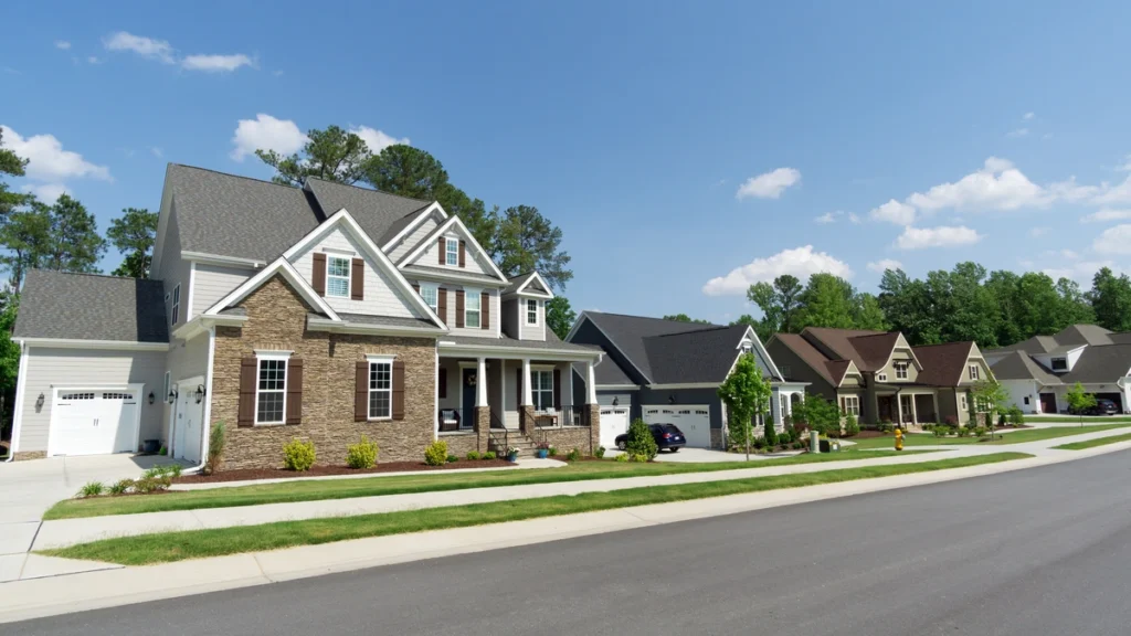 suburb new homes