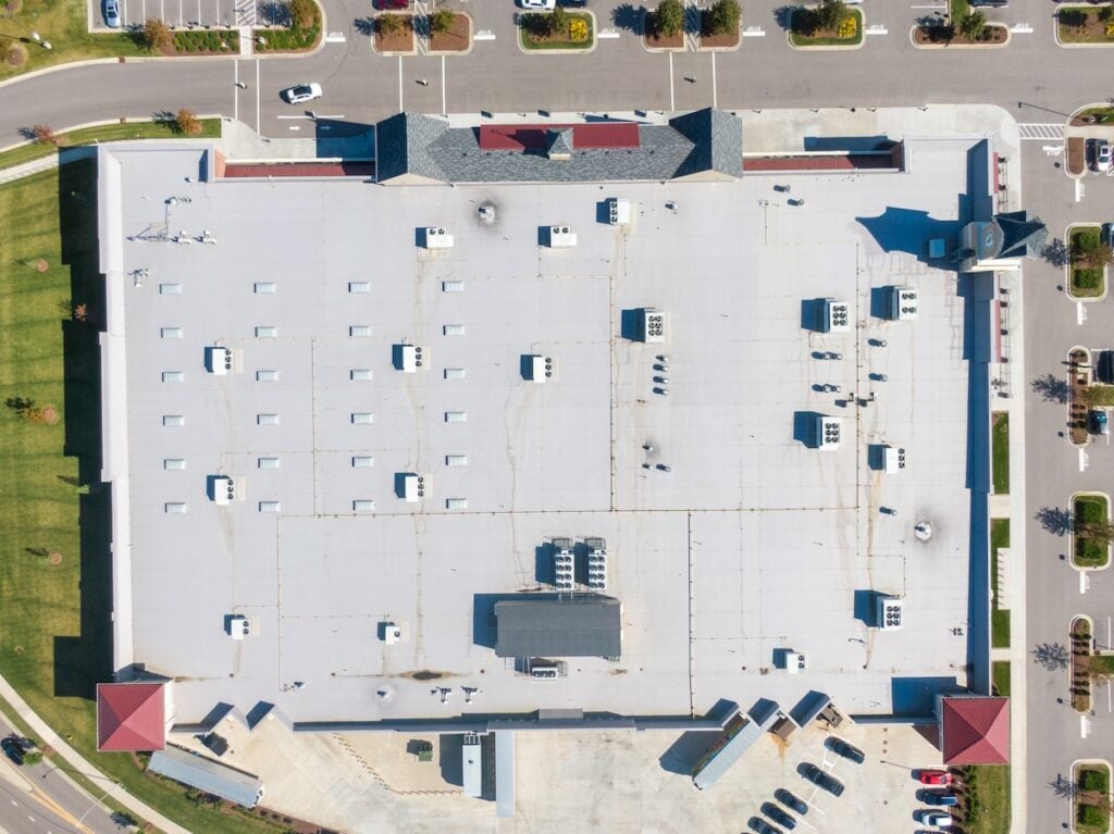 commercial flat roofing