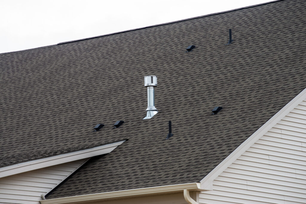 roof vent new exhaust pipe on the roof steel modern air top