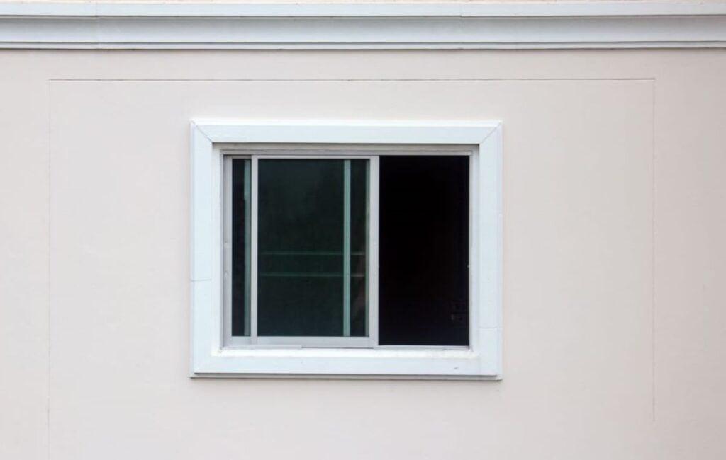 small sliding window