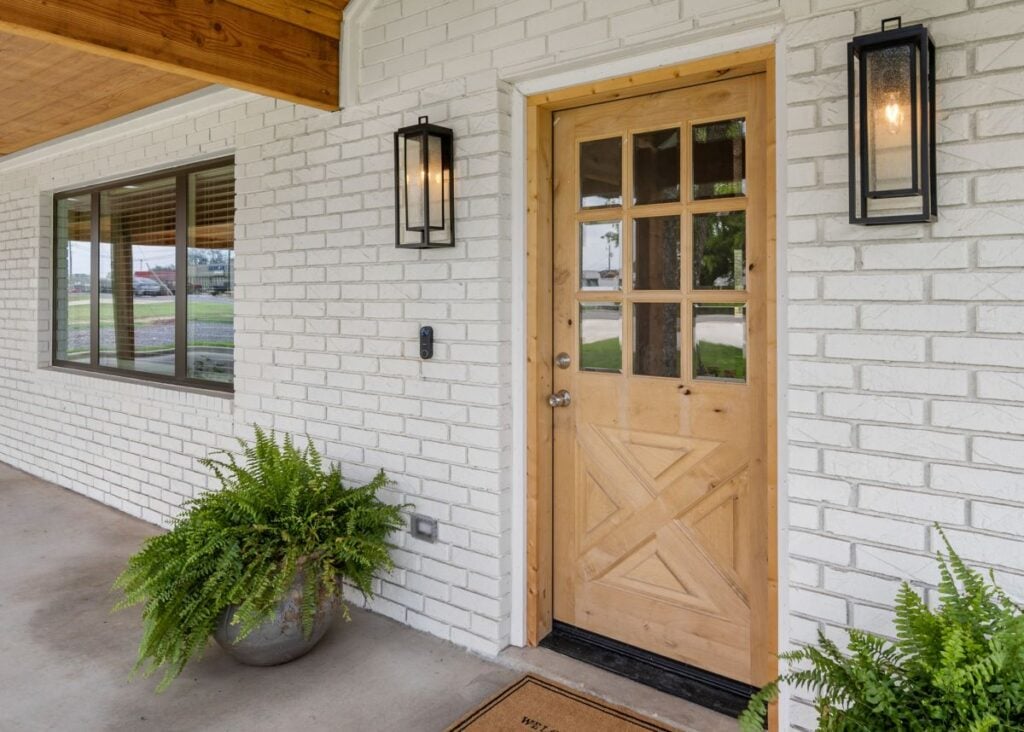 farmhouse style front door