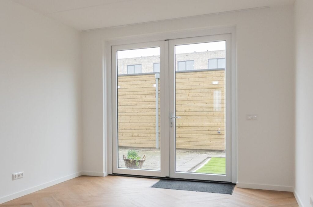 glass patio door