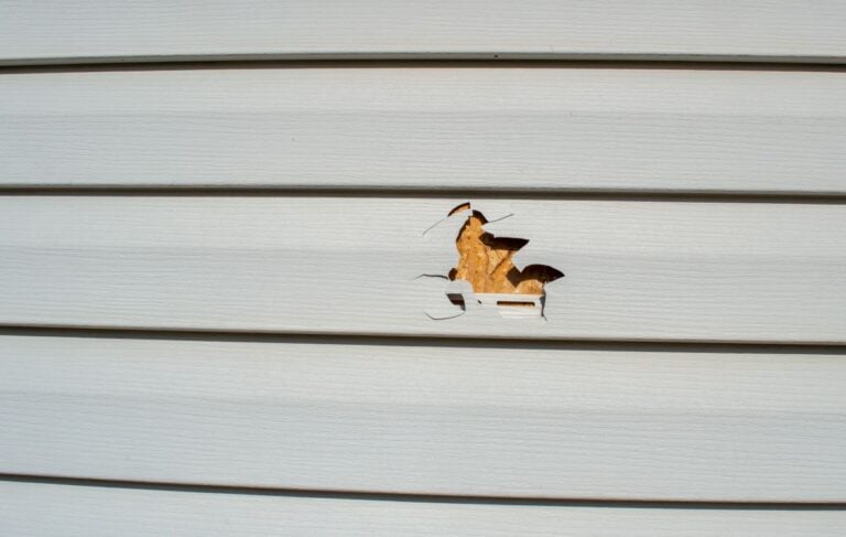 Home repair needed to vinyl siding