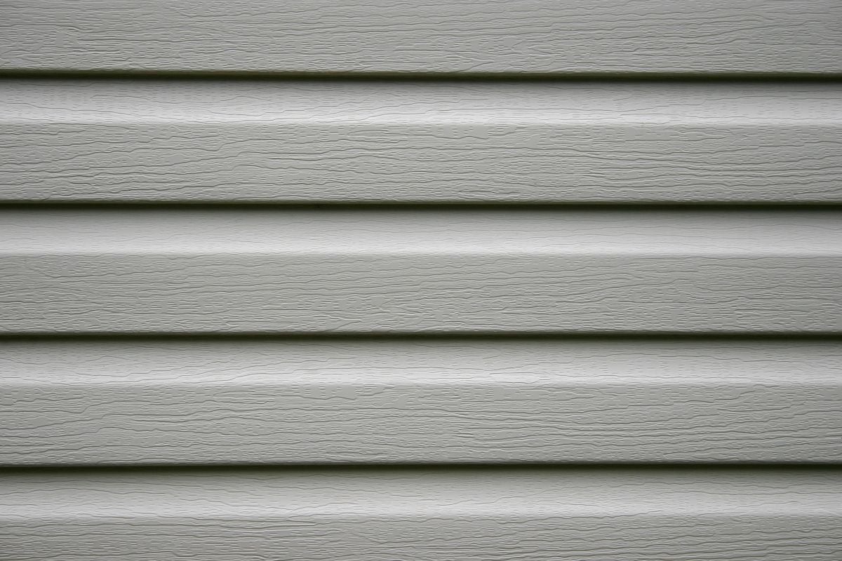 a house wall with fiber cement siding