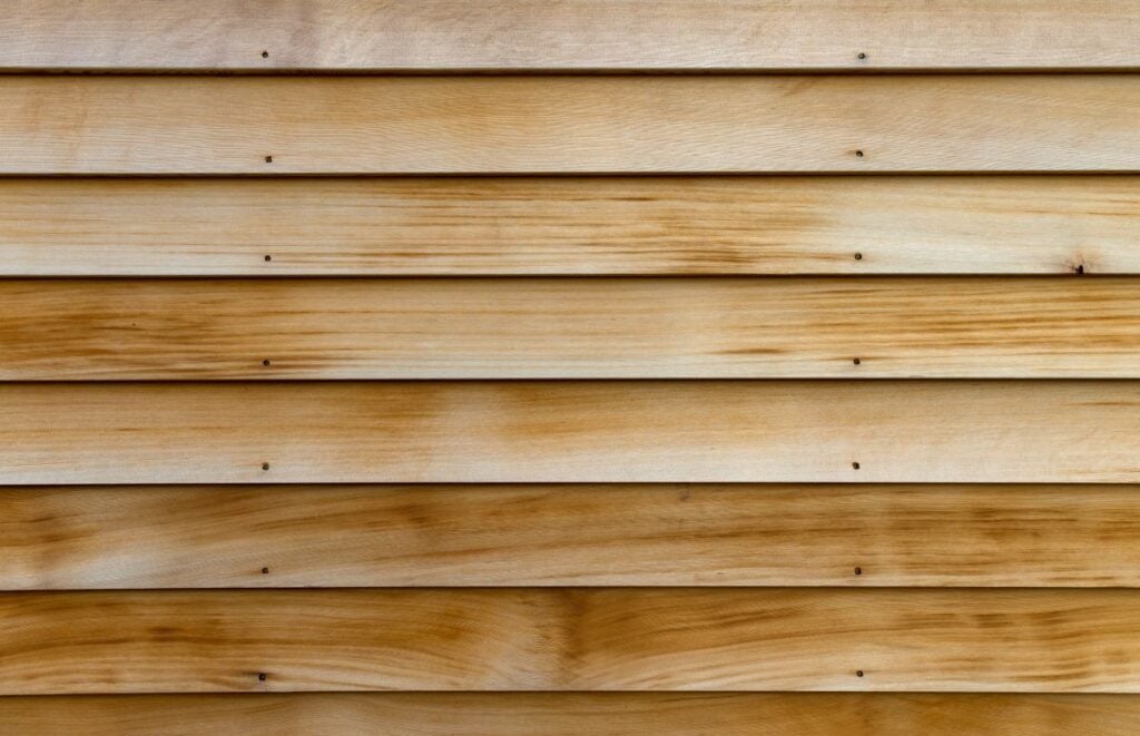 cedar clapboard siding