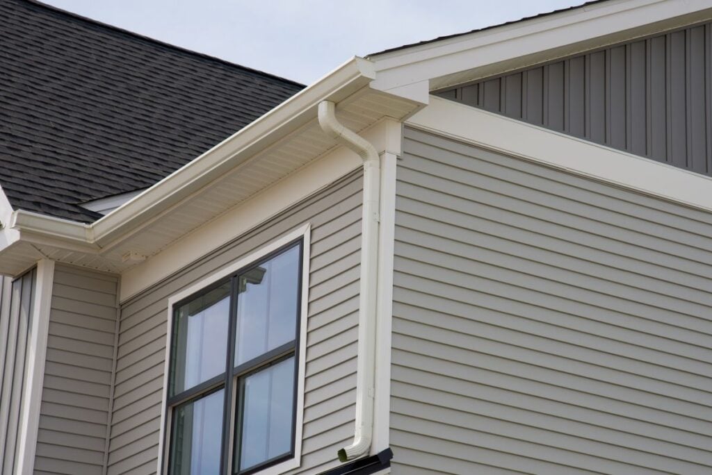 James Hardie Siding Colors: grey siding house