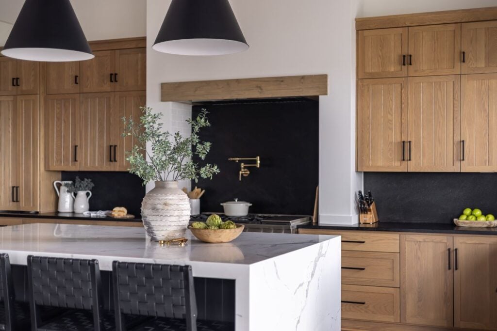 modern kitchen interior
